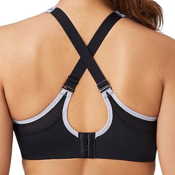 WACOAL Sports Bra High impact Supportive Seamless Wide straps 38DD/38E Like new - Picture 5 of 14